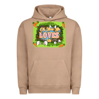 Pigment Burro Oh how he loves us Easter Day Urban Hoodie - LillyAllenDesigns