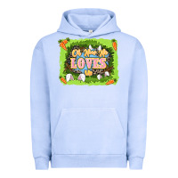 Pigment Grape Ice Oh how he loves us Easter Day Urban Hoodie - LillyAllenDesigns