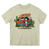 Mossy camping is my happy place Heavy Core Tee - JahusDesignShop