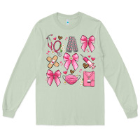 Matcha coquette bow nurse Long Sleeve Tee - Artiststas
