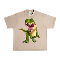 French Oak T-rex Urban Heavy Tee - MaliasSmallBusiness