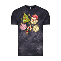 Cloud Black christmas conchas Vintage Tee - MaliasSmallBusiness