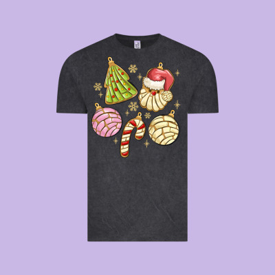 Christmas Conchas Vintage Tee Designed By Maliassmallbusiness