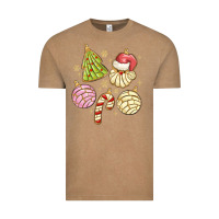 Vintage Coffee christmas conchas Vintage Tee - MaliasSmallBusiness