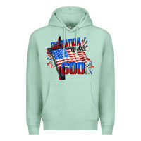 Seafoam One nation under god 4th of july Premium Hoodie - CowGirlArtShop