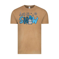 Let It Snow Vintage Tee | Teevron