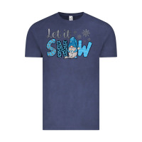 Vintage Denim let it snow Vintage Tee - JahusDesignShop