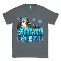 Charcoal Heather I'm freakin freezin Classic Tee - MaliasSmallBusiness