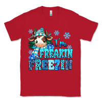 Red I'm freakin freezin Classic Tee - MaliasSmallBusiness