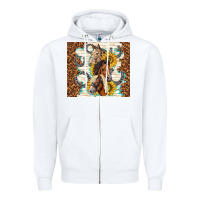 White horses with sunflowers Zipper Hoodie - TumblerDesignByShophia