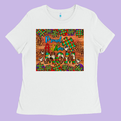 Proud Autism Mom Tumbler Ladies Tee Designed By Artiststas