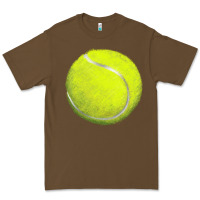 Cacao tennis bal Premium Tee - BarkalooDesign