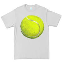 Dove Grey tennis bal Premium Tee - BarkalooDesign