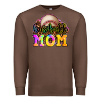 Chestnut baseball mom Premium Sweatshirt - OliviaCreatesArt