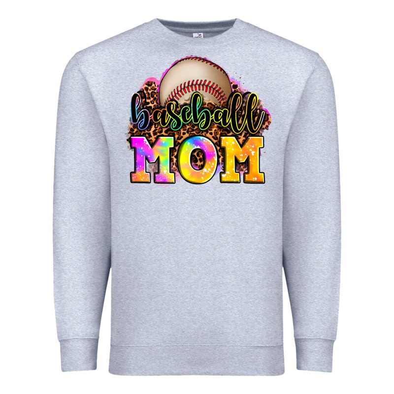 Baseball Mom Premium Sweatshirt by OliviaCreatesArt | Teevron