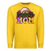 Lemon baseball mom Premium Sweatshirt - OliviaCreatesArt