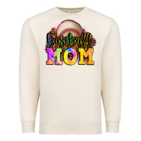 Sandshell baseball mom Premium Sweatshirt - OliviaCreatesArt