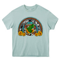 Arona cactus sunflower horseshoe rainbow Heavy Core Tee - Artiststas