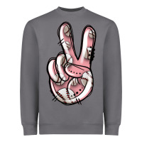 Storm baseball peace sign Heavyweight Sweatshirt - Jasminsmagicworld