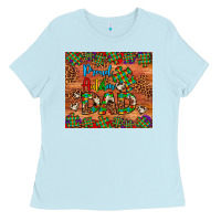 Baby Blue proud autism dad Ladies Tee - Artiststas