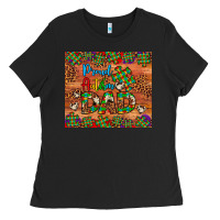 Black proud autism dad Ladies Tee - Artiststas