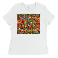 White proud autism dad Ladies Tee - Artiststas