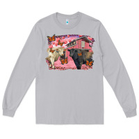 Moon Dust valentine's day barn and black angus with charolais Long Sleeve Tee - RanaPortraitStore
