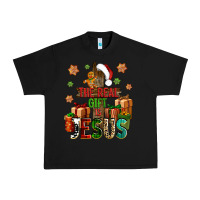 Black The real gift is Jesus Urban Heavy Tee - NancyCooperArtShop