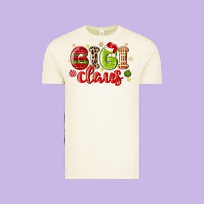 Gigi Claus Vintage Tee Designed By Maliassmallbusiness