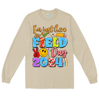 Mushroom im just here for field day 2024 Long Sleeve Tee - Artiststas
