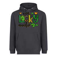 Smoke One lucky auntie St. Patrick's Heavyweight Hoodie - OliviaCreatesArt
