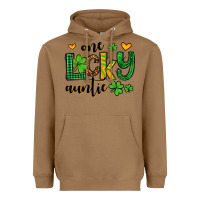 One Lucky Auntie St. Patrick's Heavyweight Hoodie | Teevron