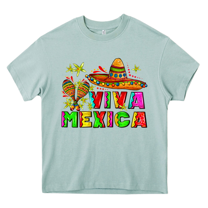 Viva Mexica Heavy Core Tee by AdoDesignShop | Teevron
