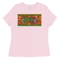 Bubblegum Pink love autism awareness license plate Ladies Tee - Artiststas