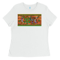 White love autism awareness license plate Ladies Tee - Artiststas