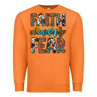 Carrot faith over fear Premium Sweatshirt - OliviaCreatesArt