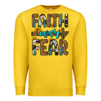 Lemon faith over fear Premium Sweatshirt - OliviaCreatesArt