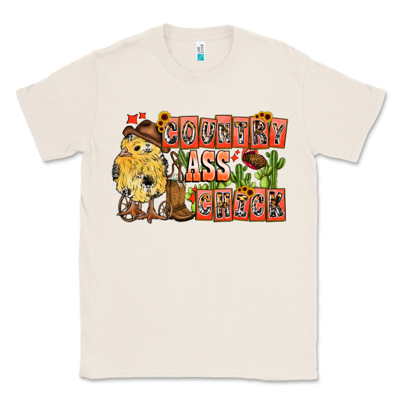 Country Ass Chick Classic Tee by CowhideDigitalArt | Teevron