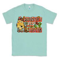 Seafoam Country Ass Chick Classic Tee - CowhideDigitalArt
