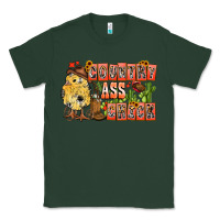 Sports Green Country Ass Chick Classic Tee - CowhideDigitalArt