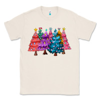 Natural christmas trees and lights Classic Tee - MaliasSmallBusiness
