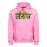 Fuchsia Pink True Story Urban Hoodie - CowhideDigitalArt