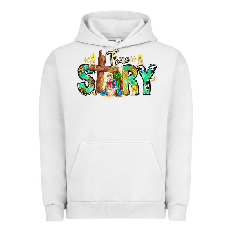 True Story Urban Hoodie by CowhideDigitalArt | Teevron