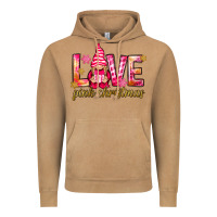 Vintage Camel love pink christmas gnome Vintage Hoodie - NancyCooperArtShop