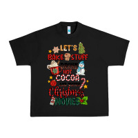 Black let's bake stuff drink hot cocoa and watch christm Urban Heavy Tee - MaliasSmallBusiness