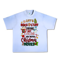 Grape Ice let's bake stuff drink hot cocoa and watch christm Urban Heavy Tee - MaliasSmallBusiness