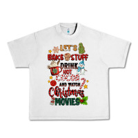 Lunar Rock let's bake stuff drink hot cocoa and watch christm Urban Heavy Tee - MaliasSmallBusiness