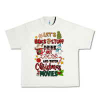 Pistachio let's bake stuff drink hot cocoa and watch christm Urban Heavy Tee - MaliasSmallBusiness