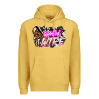 Antique Gold Spoiled wife Mother's Day Premium Hoodie - HowdyJamesFarm