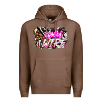 Chestnut Spoiled wife Mother's Day Premium Hoodie - HowdyJamesFarm